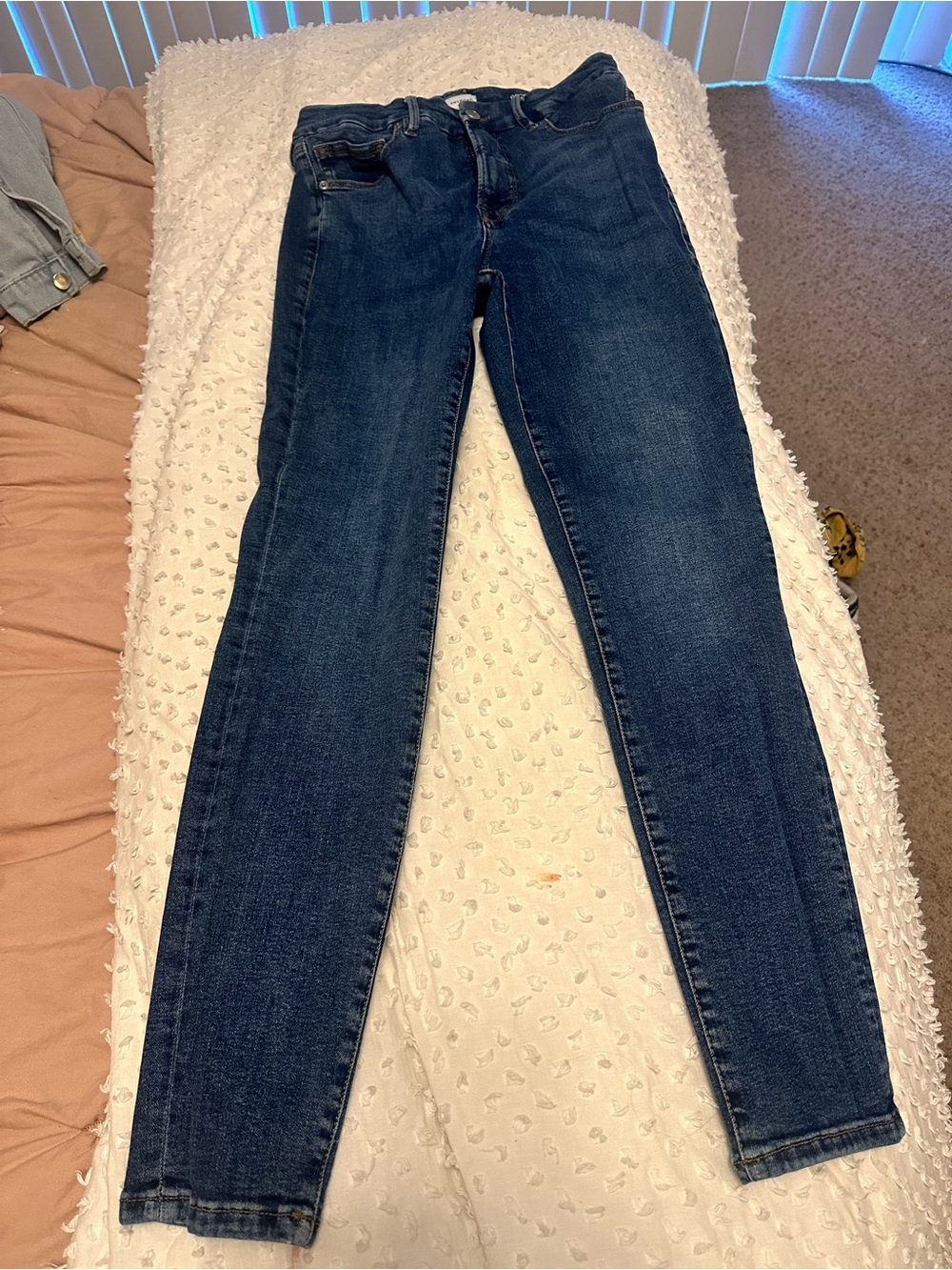 Good American Indigo High-Rise Skinny Jeans